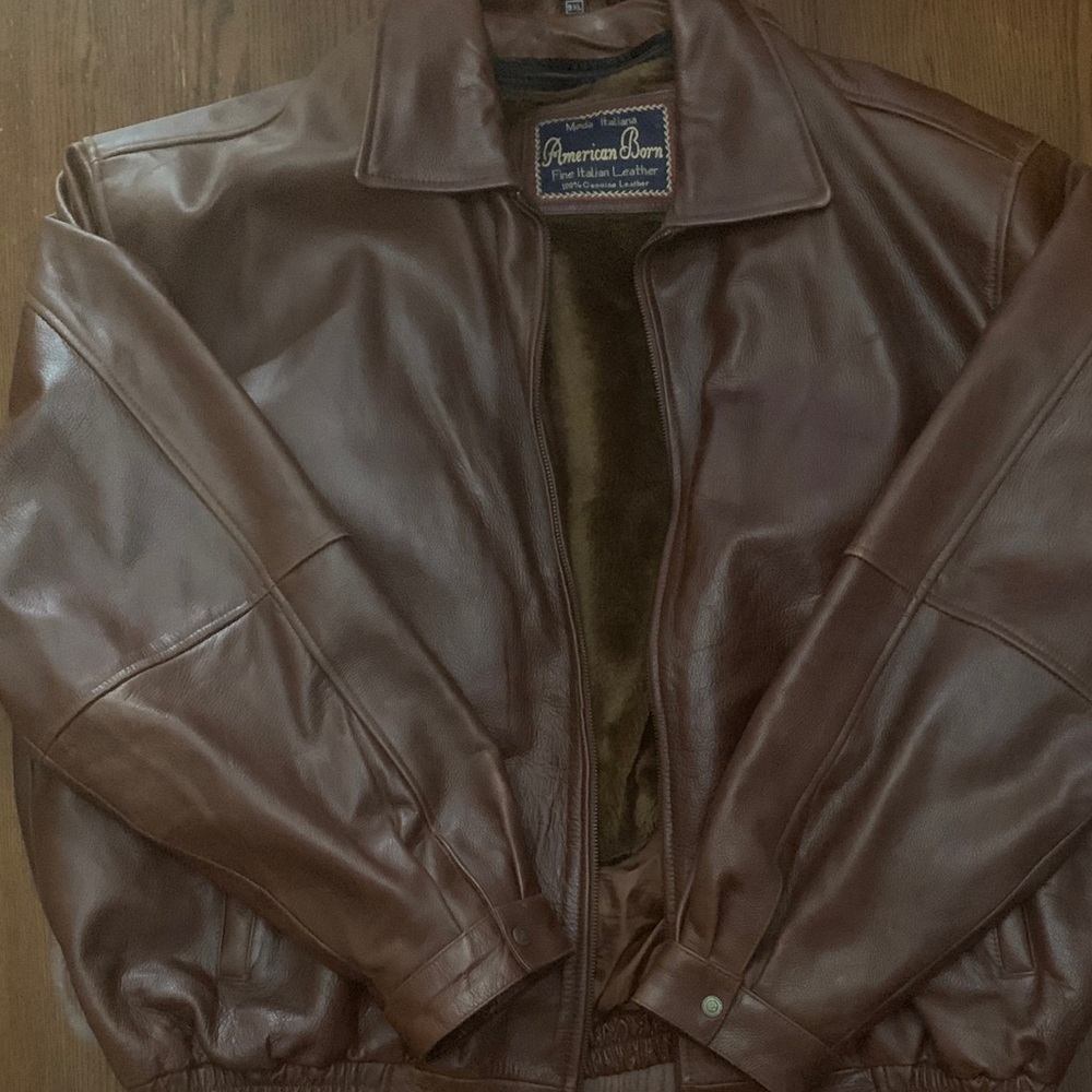 Brown Leather Jacket
